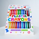 CRAYONES KIRUKI PLASTICOS MULTITRAZO X 24 COLORES SURTIDOS