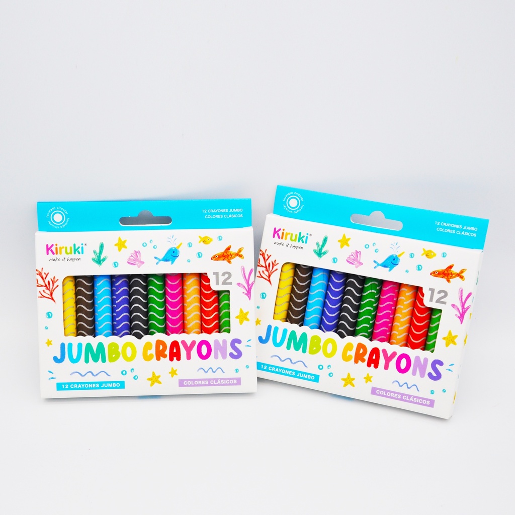 CRAYONES KIRUKI JUMBO X 12