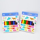 CRAYONES KIRUKI MAXI JUMBO X 8