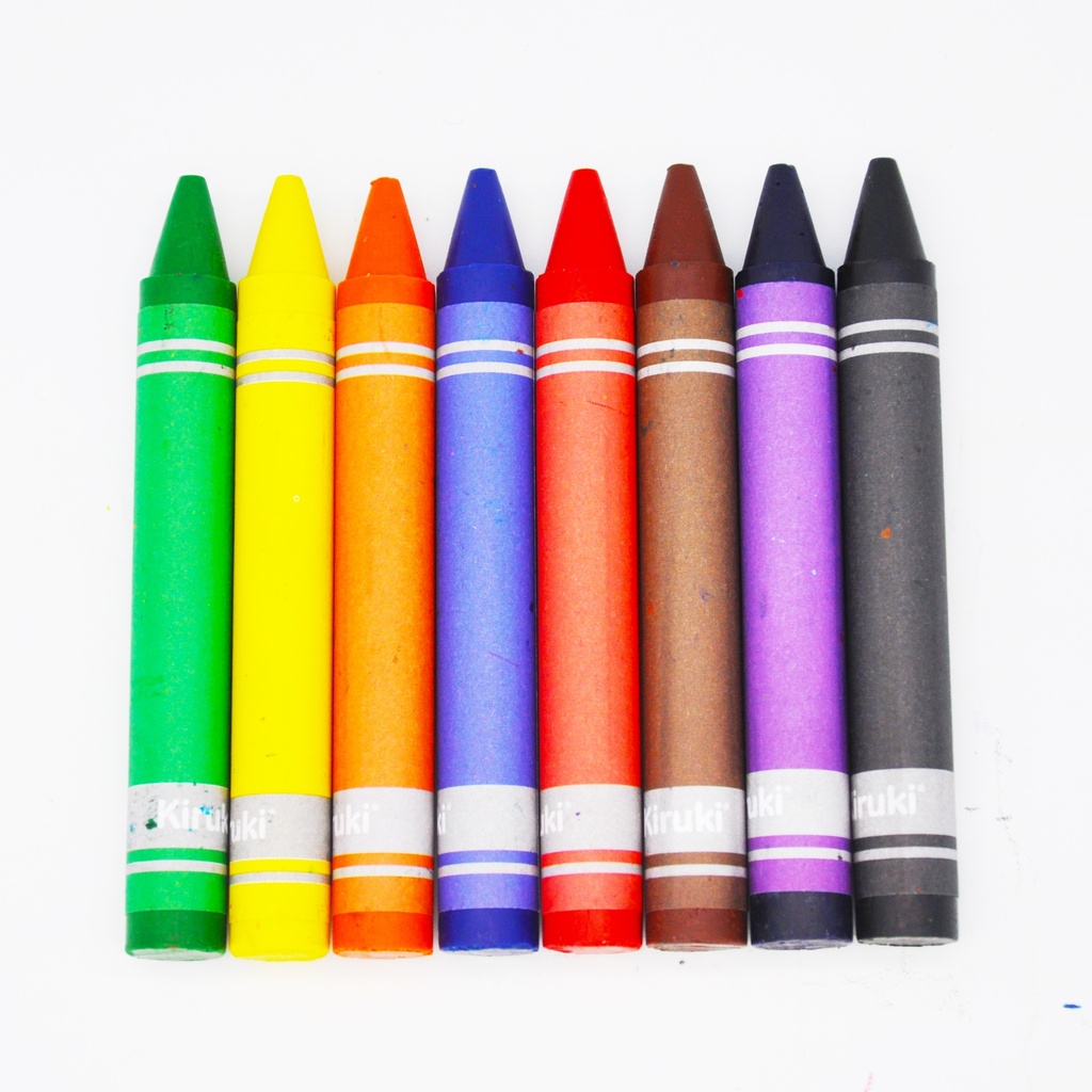 CRAYONES KIRUKI MAXI JUMBO X 8