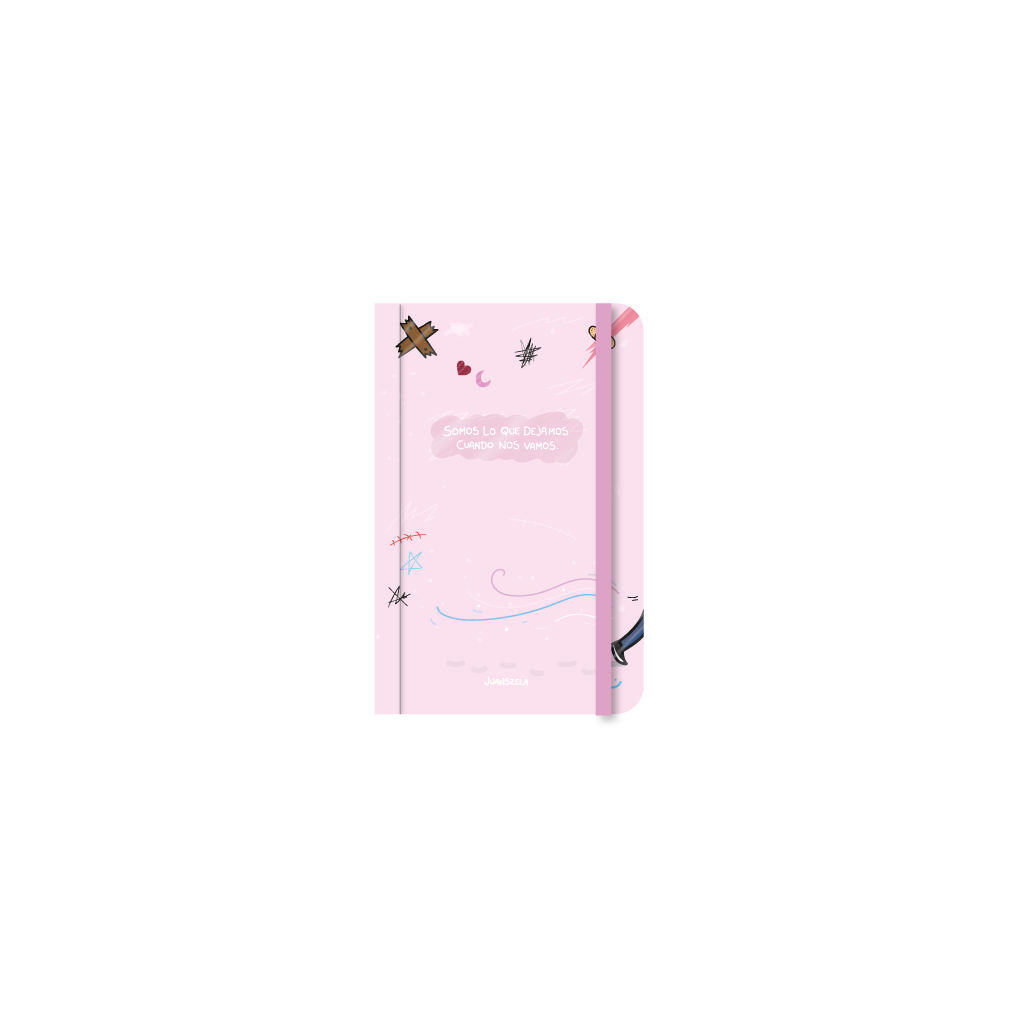 LIBRETA RY 9.5x14.5cm 80 HOJAS RAYADAS JUAN SZELA VARIOS MODELOS 5001