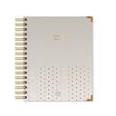 CUADERNO RY 17X21 ANILLADO DELUXE 160 HOJAS HIGH