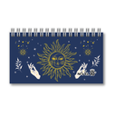 AGENDA NIVEL 10 16X8.5 SV ESPIRALADA CON ELASTICO Y CINTA SEÑALADORA LINEA NAMASTE
