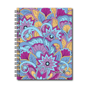 AGENDA NIVEL 10 14x19 DXP ESPIRALADA CON INDICE TROQUELADO, ELASTICO Y CINTA SEÑALADORA LINEA MANDALAS