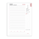 REPUESTO AGENDA NIVEL 10 Nº8 16x22cm DIA POR PAGINA CON INDICE
