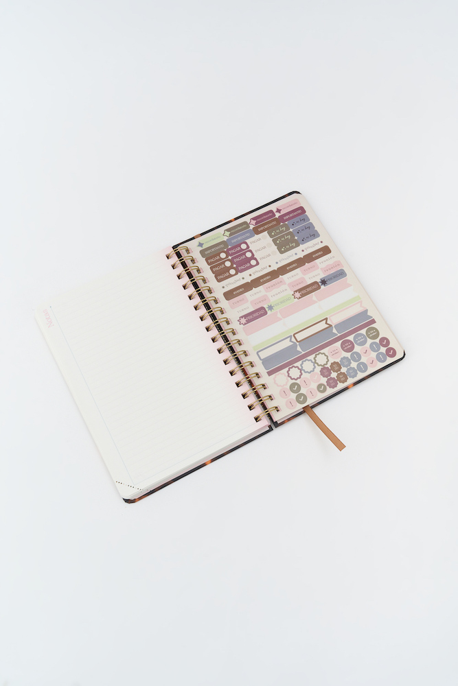 AGENDA FW A5 15X21 DXP ESPIRALADA BOHO