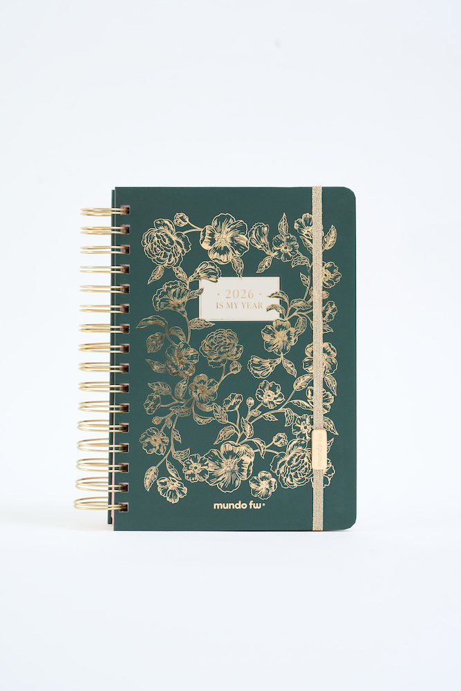 AGENDA FW A5 15X21 SV ESPIRALADA BOHO