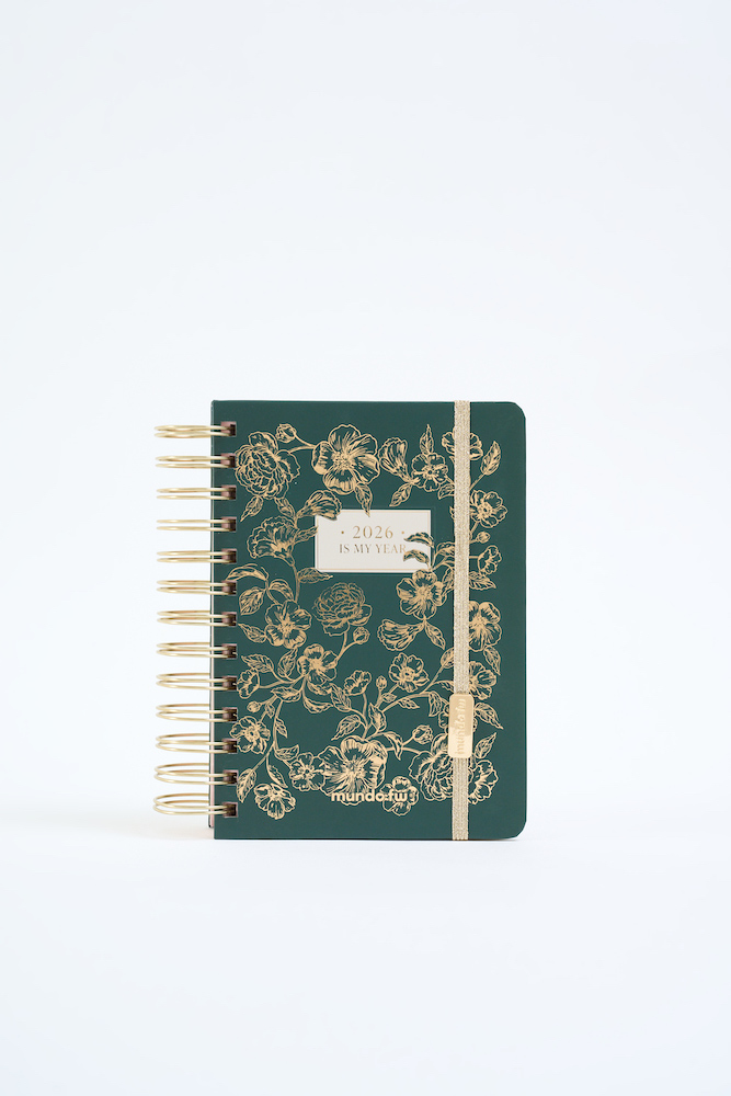 AGENDA FW 12X17 2DXP ESPIRALADA BOHO