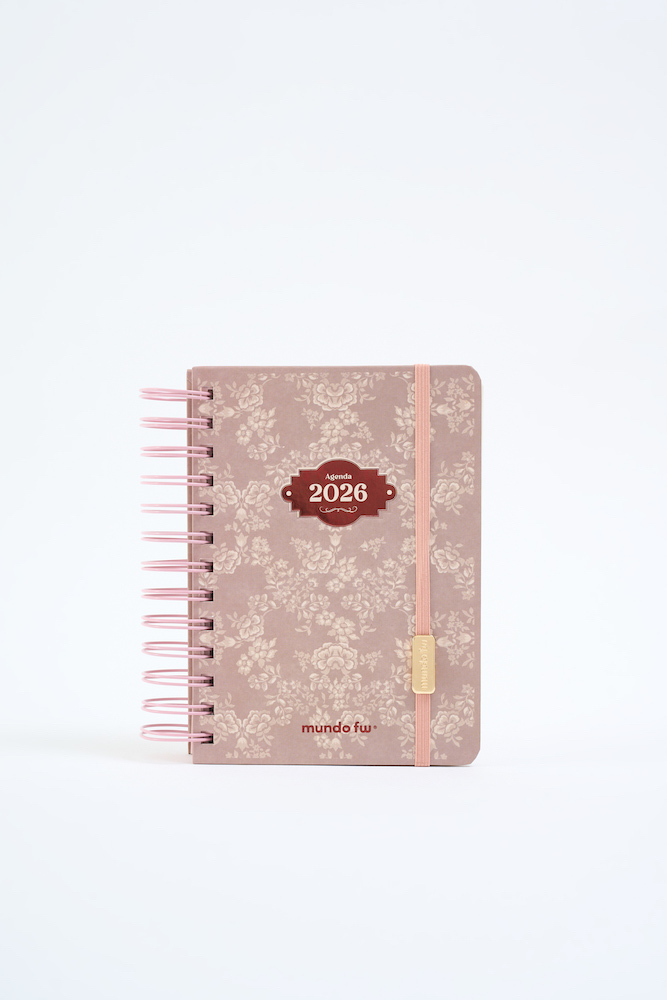 AGENDA FW 12X17 2DXP ESPIRALADA BOHO