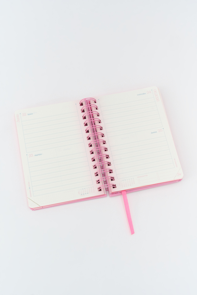 AGENDA FW 12X17 2DXP ESPIRALADA MINIMALISTA