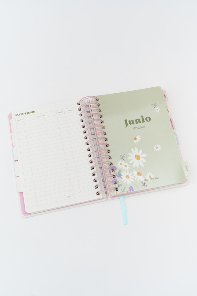 AGENDA FW 15X21 DXP ESPIRALADA BELLE