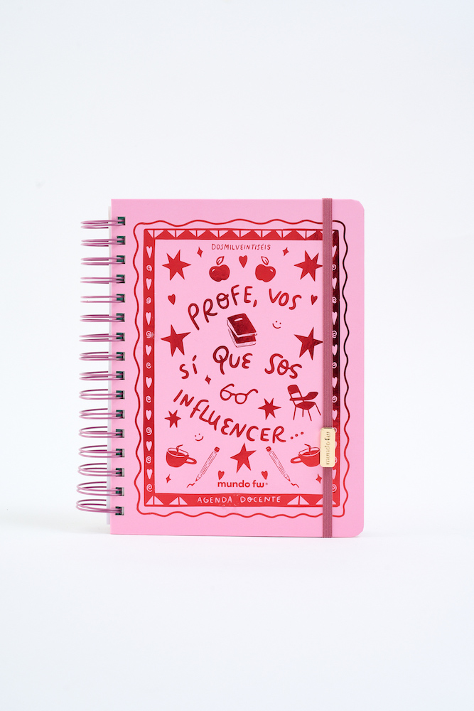 AGENDA FW 15X21 SV ESPIRALADA DOCENTE