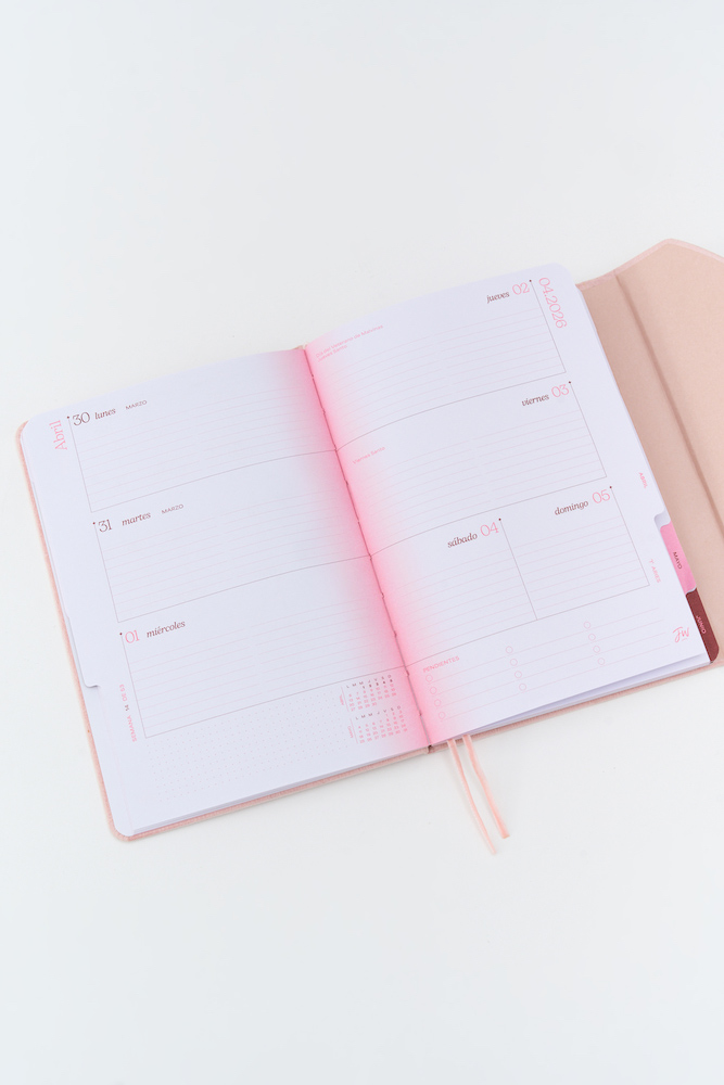AGENDA FW 15X21 DXP CON SOLAPA IMANTADA CHIC