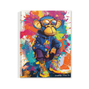 CUADERNO  22X29 LINEA 16 LC TAPA BLANDA 70HOJAS CUADRICULADA