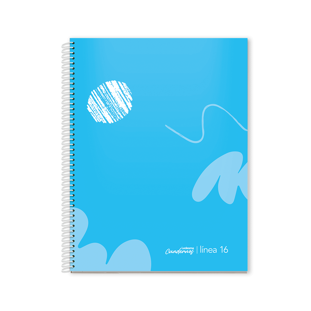 CUADERNO  22X29 LINEA 16 LC TAPA BLANDA 70HOJAS CUADRICULADA