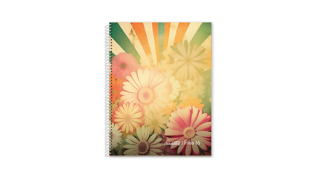 CUADERNO  22X29 LINEA 16 LC TAPA BLANDA 70HOJAS RAYADA