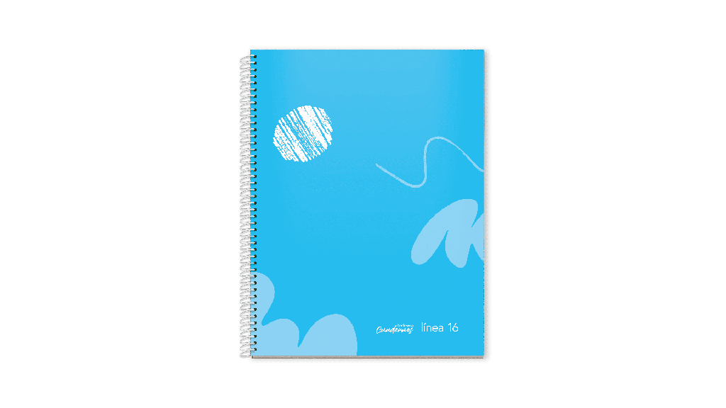 CUADERNO  22X29 LINEA 16 LC TAPA BLANDA 70HOJAS RAYADA