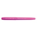 BOLIGRAFO FABER BORRABLE ROLLER MAGIC TRAZO 0.7 CUERPO ROSA X 12 TINTA AZUL