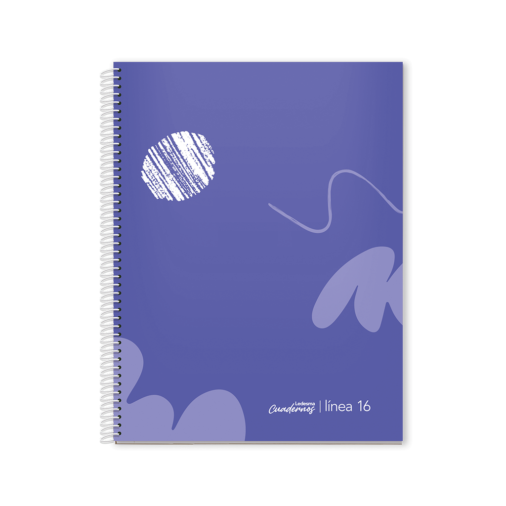 CUADERNO  22X29 LINEA 16 LC TAPA BLANDA 70HOJAS CUADRICULADA