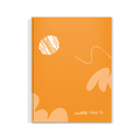 CUADERNO  22X29 LINEA 16 LC TAPA BLANDA 70HOJAS CUADRICULADA