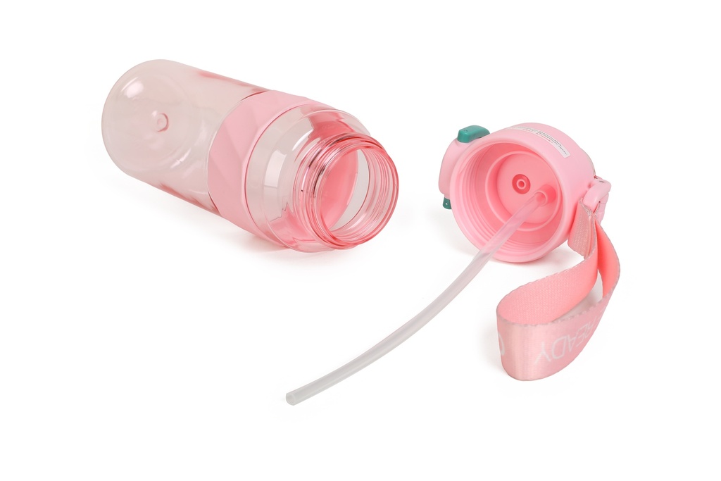 BOTELLA SPORT ACRILICO 800ML ROSA