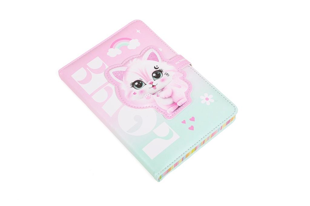 LIBRETA PU 17X12 CM CAT