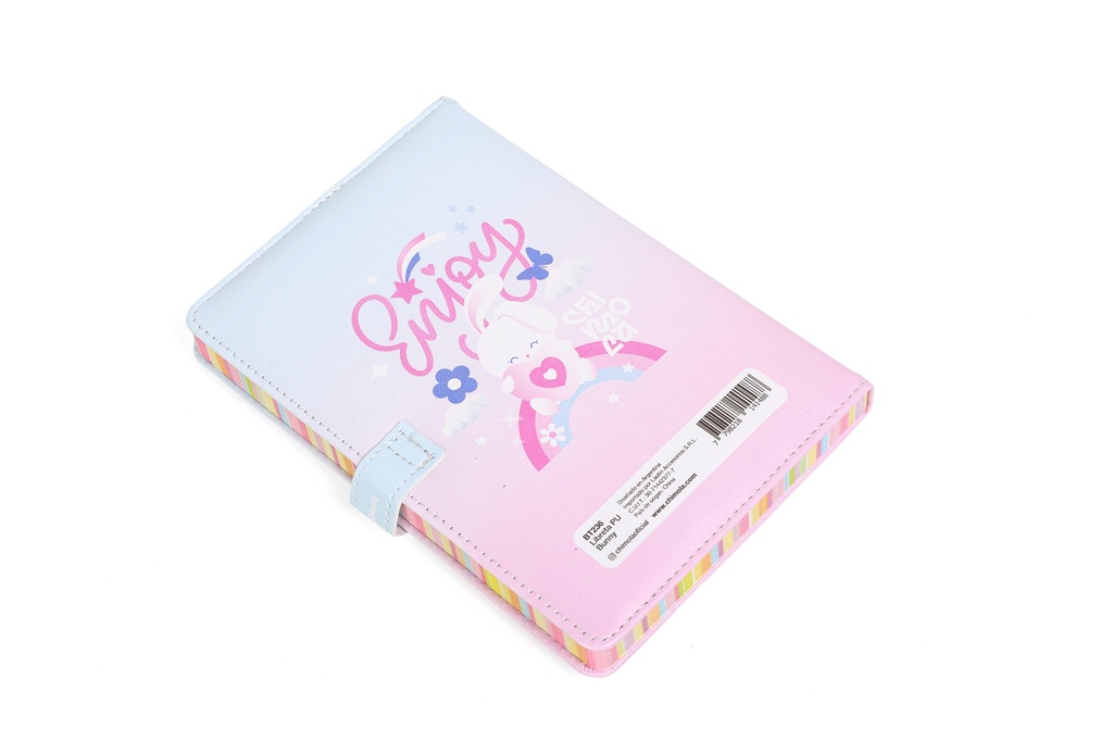 LIBRETA PU 17X12 CM BUNNY