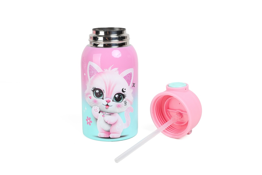 BOTELLA TERMICA CON ESTUCHE 450ML CAT