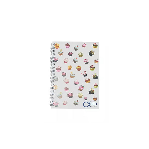LIBRETA ALFA NRO.4030 C/ESPIRAL 40H