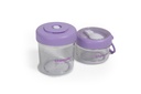 CONTENEDOR DOBLE CHIMOLA OLIVIA 330ML+530ML LILA