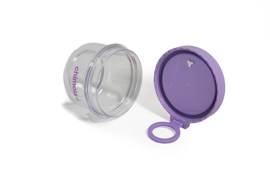 CONTENEDOR DOBLE CHIMOLA OLIVIA 330ML+530ML LILA