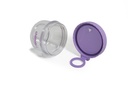 CONTENEDOR DOBLE CHIMOLA OLIVIA 330ML+530ML LILA