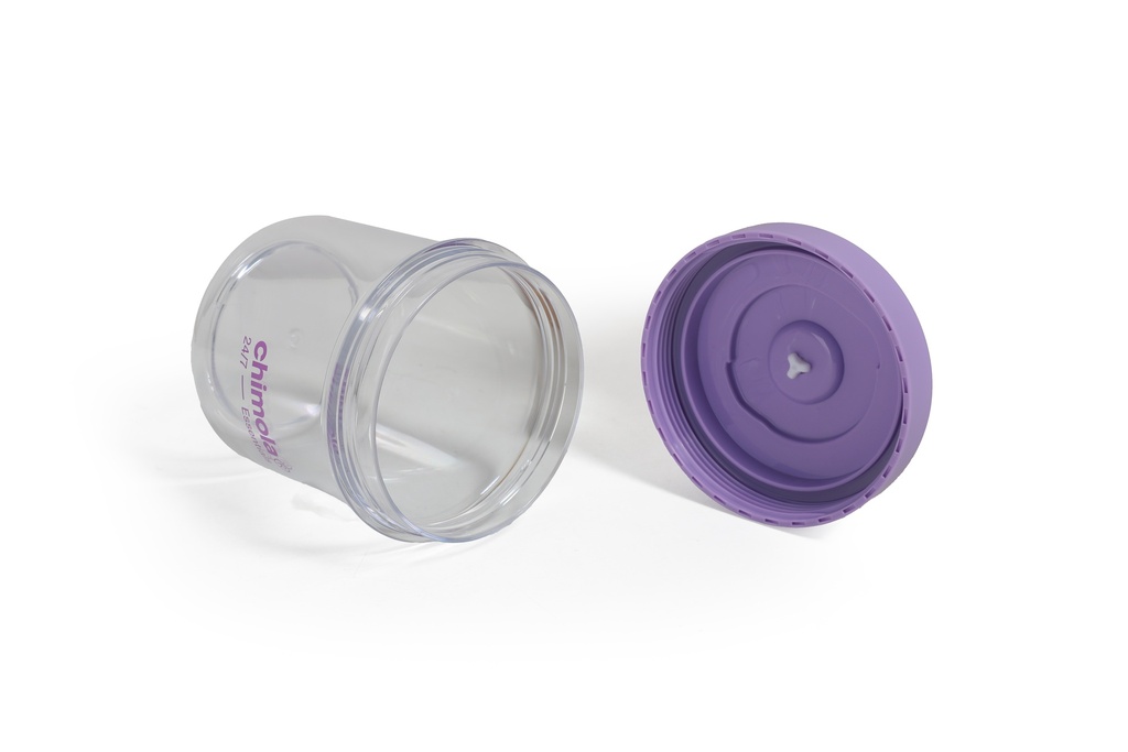 CONTENEDOR DOBLE CHIMOLA OLIVIA 330ML+530ML LILA