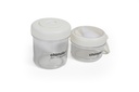 CONTENEDOR DOBLE CHIMOLA OLIVIA 330ML+530ML BLANCO