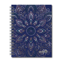 AGENDA NIVEL 10 12x18 DXP ESPIRALADA CON ELASTICO Y CINTA SEÑALADORA MANDALAS