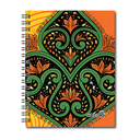 AGENDA NIVEL 10 12x18 DXP ESPIRALADA CON ELASTICO Y CINTA SEÑALADORA MANDALAS