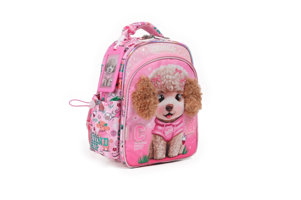 MOCHILA CHIMOLA ESPALDA 12'' POODLE