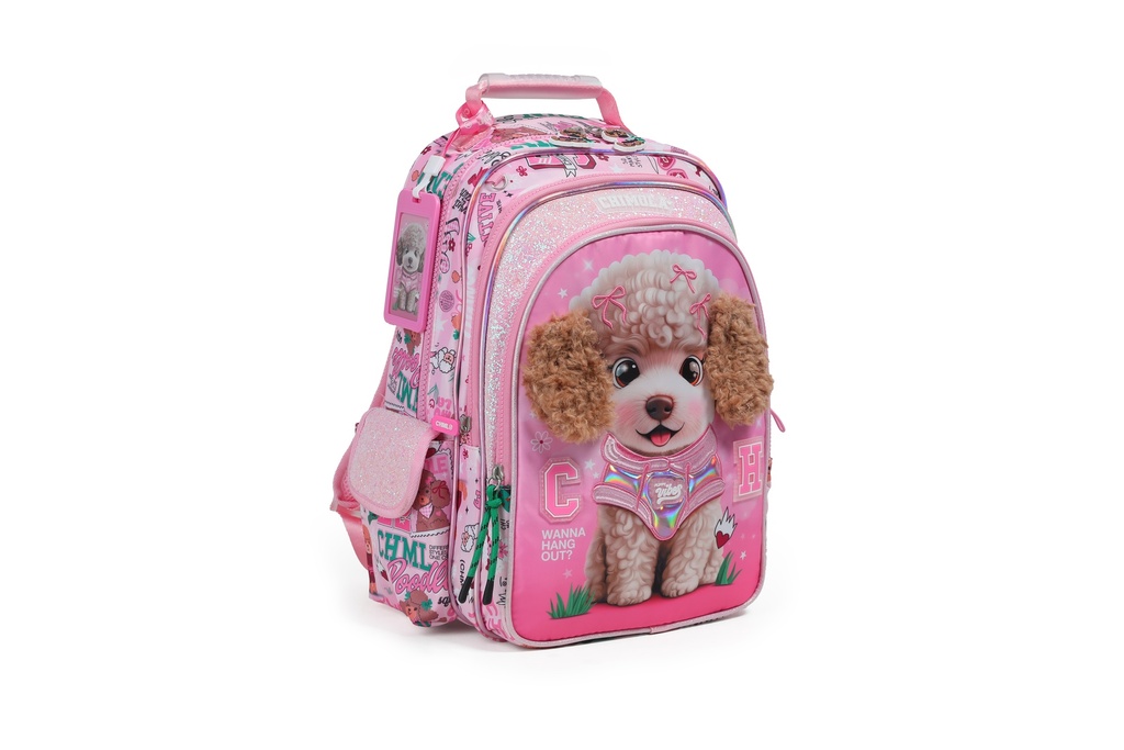 MOCHILA CHIMOLA ESPALDA 16'' POODLE