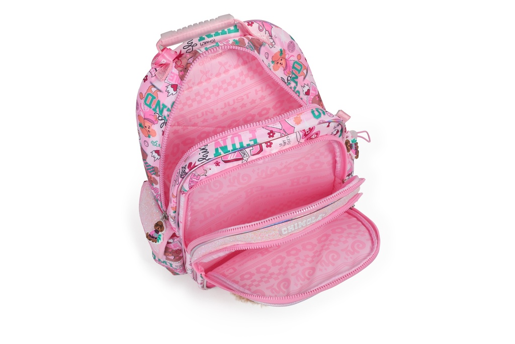 MOCHILA CHIMOLA ESPALDA 16'' POODLE