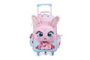 MOCHILA CHIMOLA CON CARRO 18''BUNNY