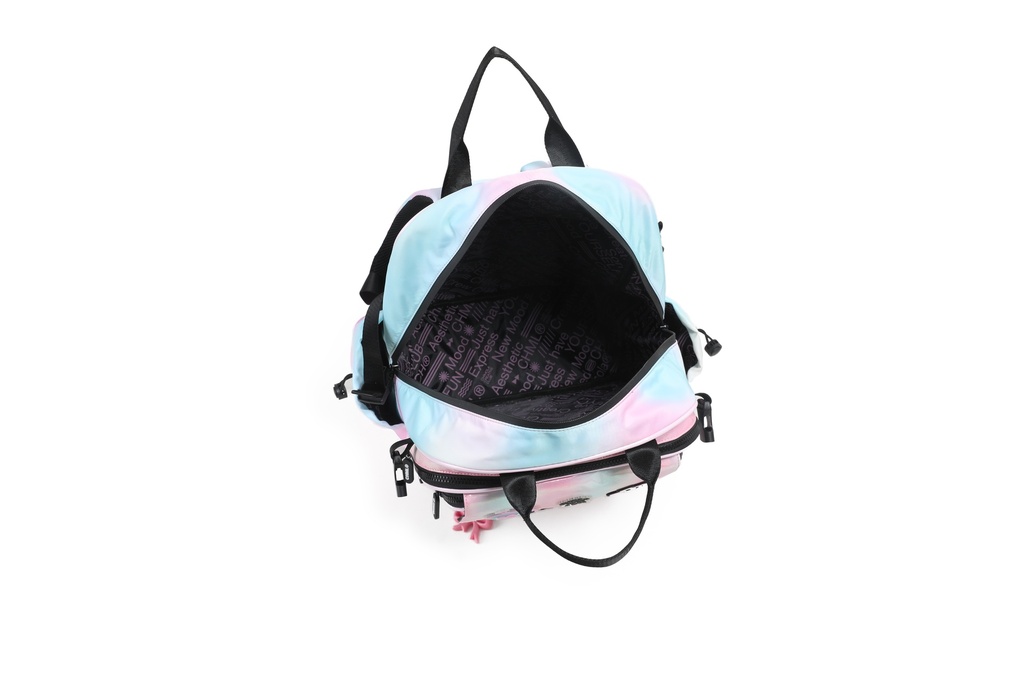 MOCHILA CHIMOLA GLOWING ESPALDA 17'' AQUA