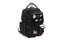 MOCHILA CHIMOLA GLOWING ESPALDA 17'' NEGRA