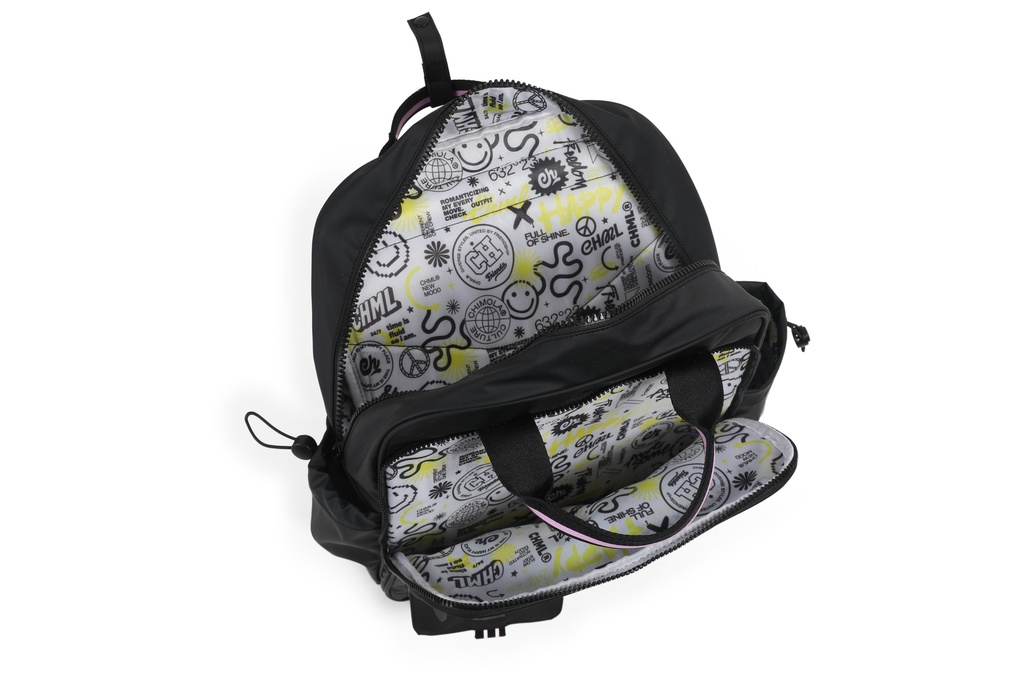 MOCHILA CHIMOLA MOCHILA CHIMOLA GLOWING ESPALDA 17'' NEGRO