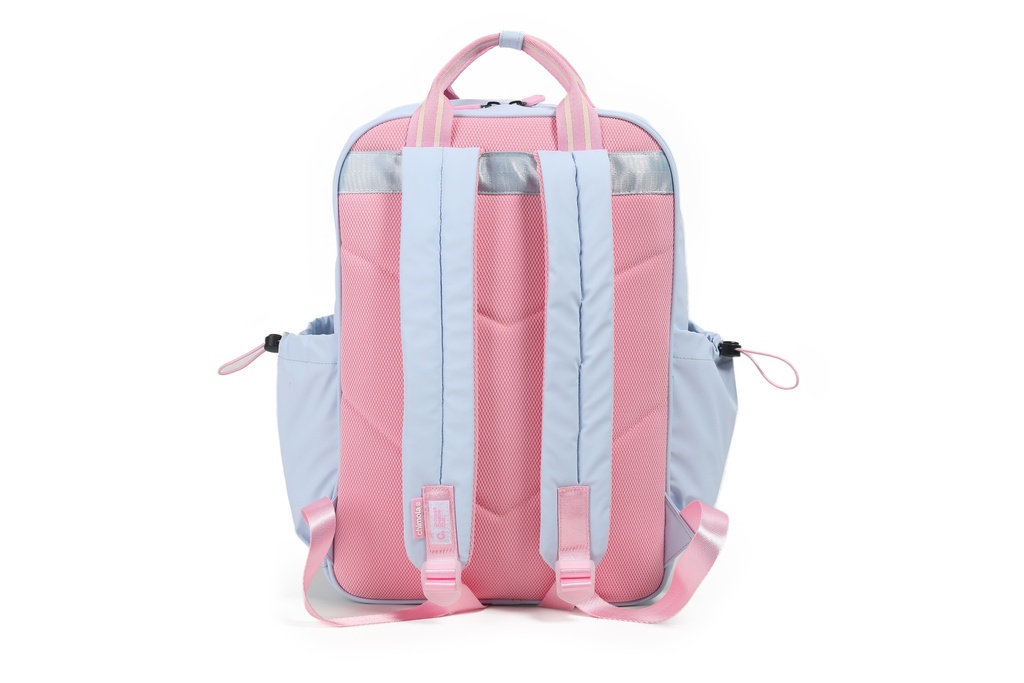 MOCHILA CHIMOLA GLOWING ESPALDA 17'' CELESTE