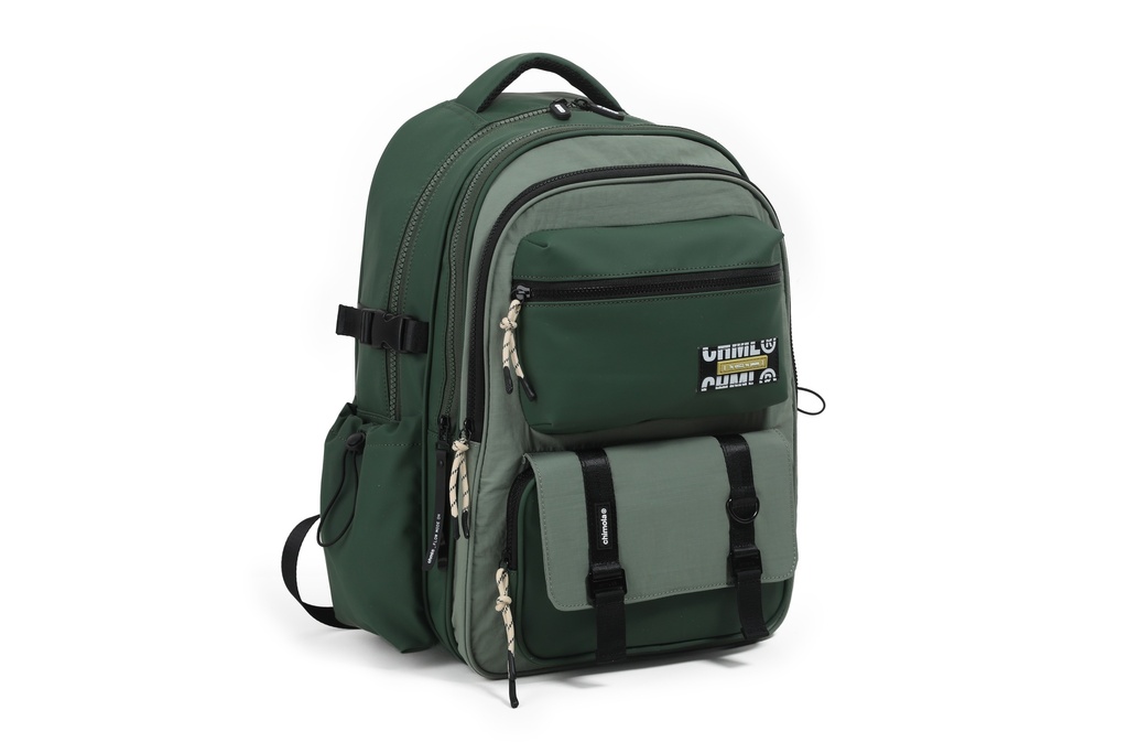 MOCHILA CHIMOLA CHILL ESPALDA 18'' VERDE