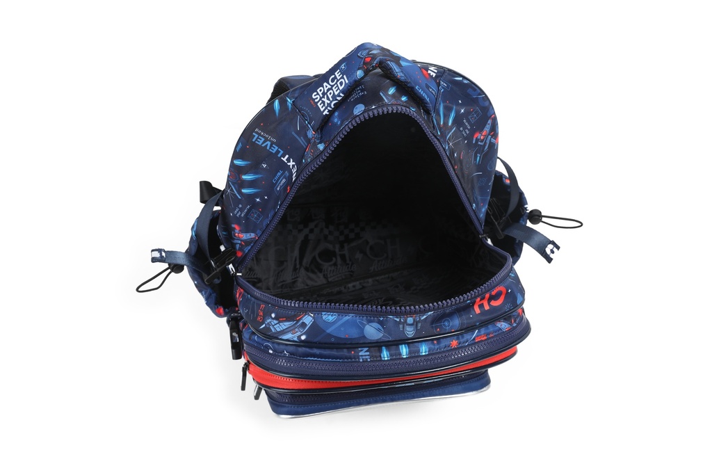 MOCHILA CHIMOLA GAMER ESPALDA 17''NAVE BLUE