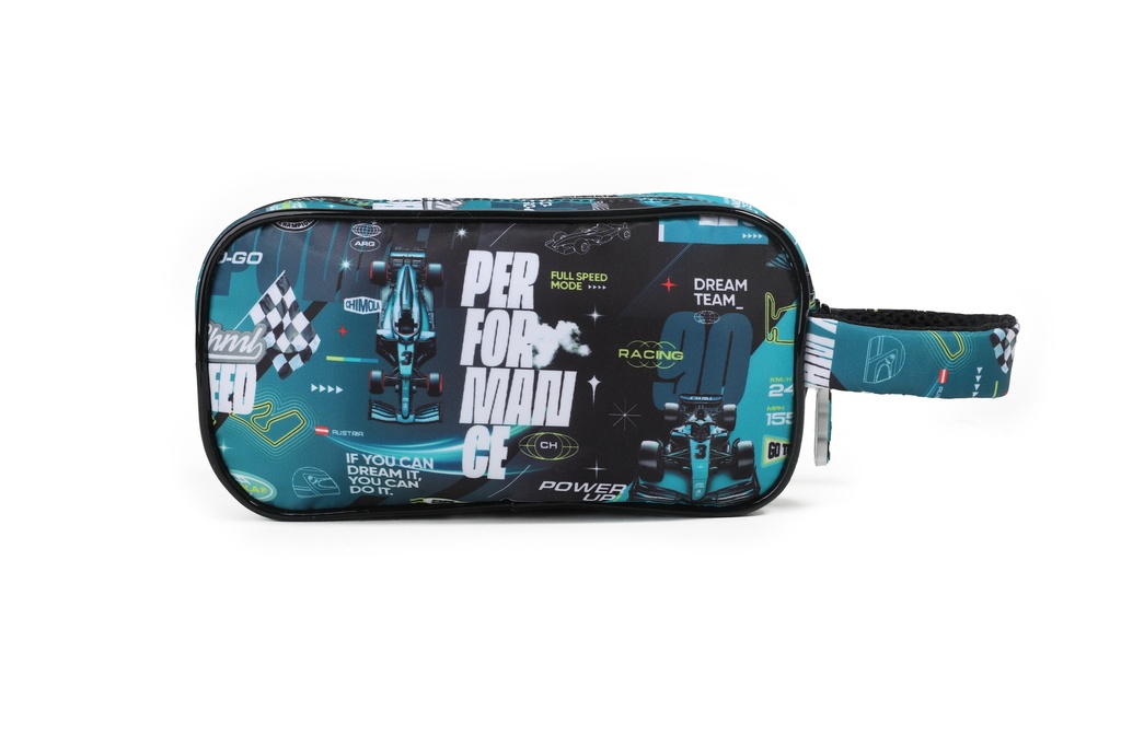 CARTUCHERA CHIMOLA DESPLEGABLE PERSONAJES RACING CAR