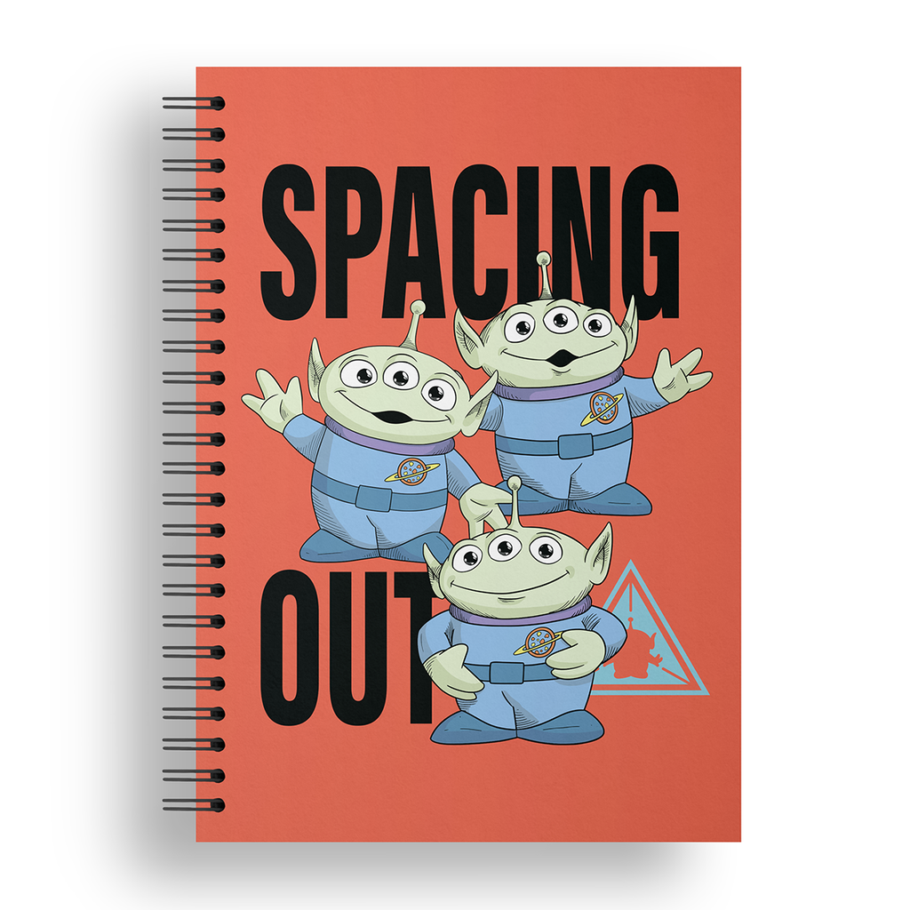 CUADERNO EZCO 16X21 TAPA DURA DOBLE ESPIRAL 80 HOJAS RAYADAS TOY STORY