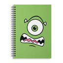 CUADERNO EZCO A4 TAPA DURA DOBLE ESPIRAL 80 HOJAS RAYADAS MONSTERS INC