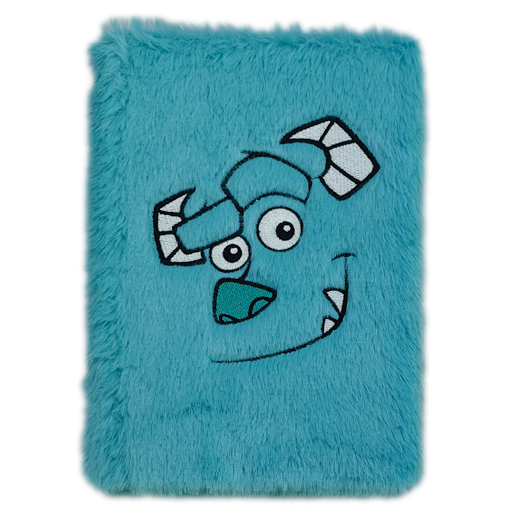 LIBRETA EZCO A5 COSIDA PLUSH 64 HOJAS RAYADAS MONSTERS INC